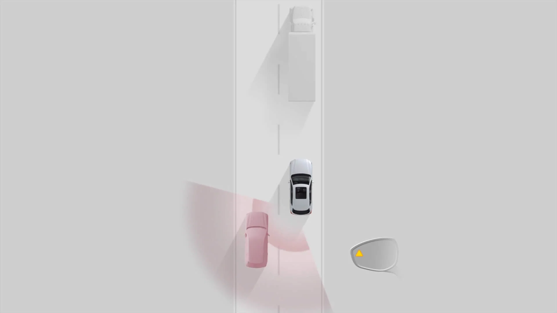 Blind Spot Monitoring illustration