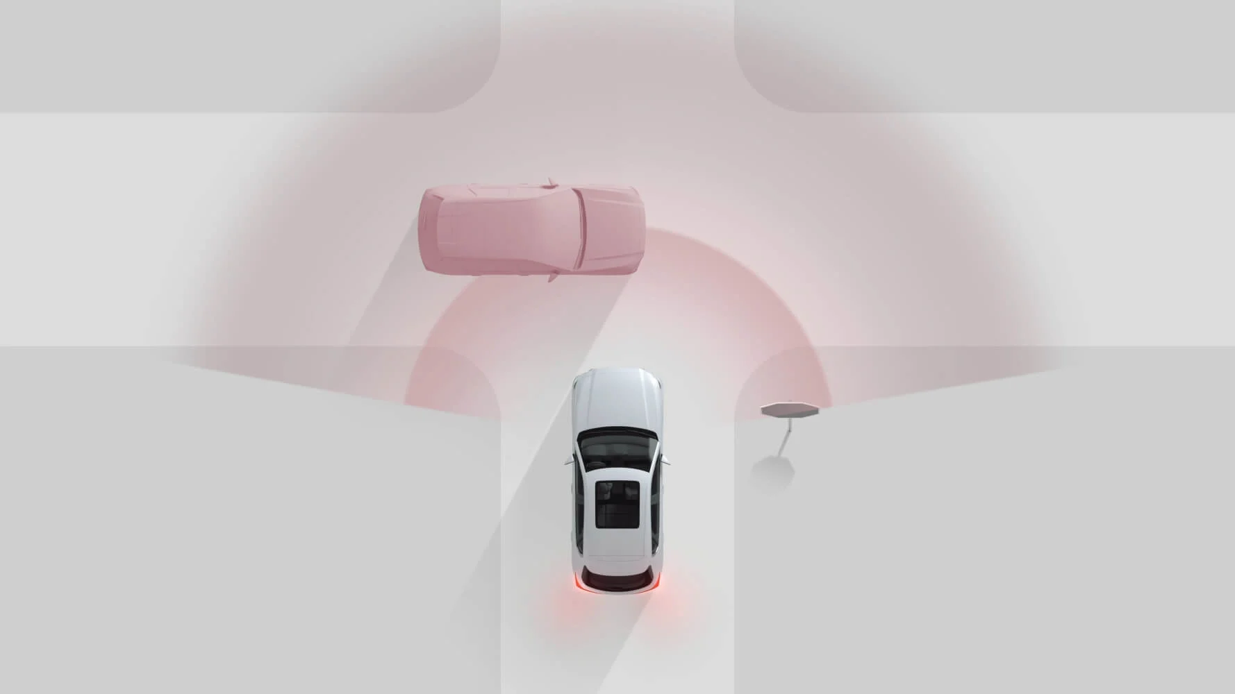Smart City Brake Support Front illustration
