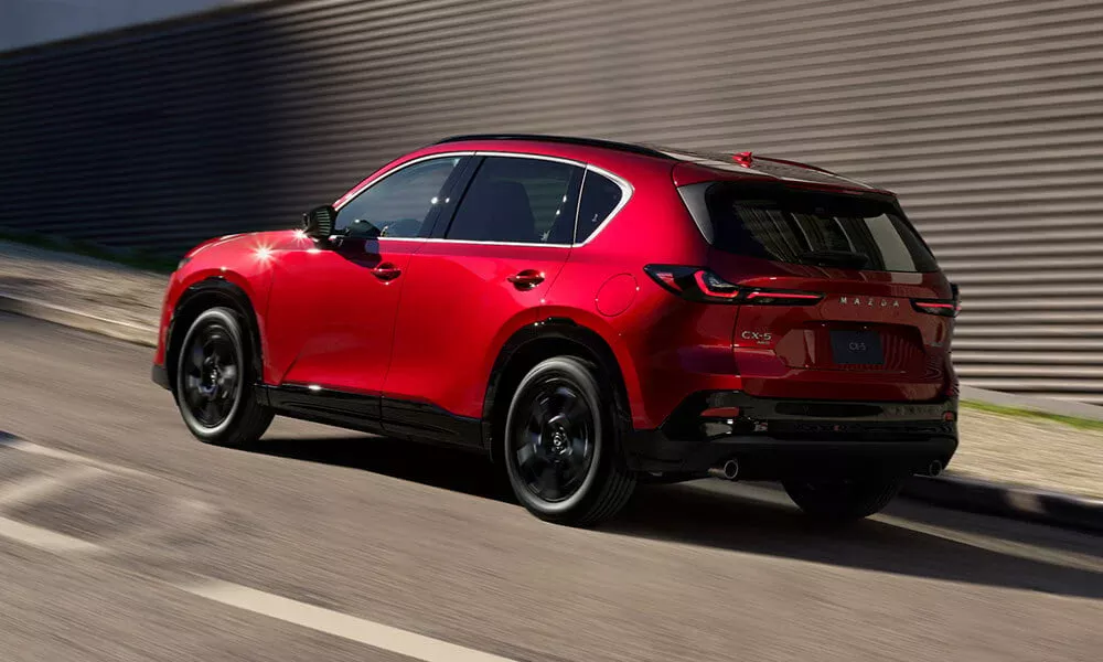 Mazda CX-5 rear driving performance