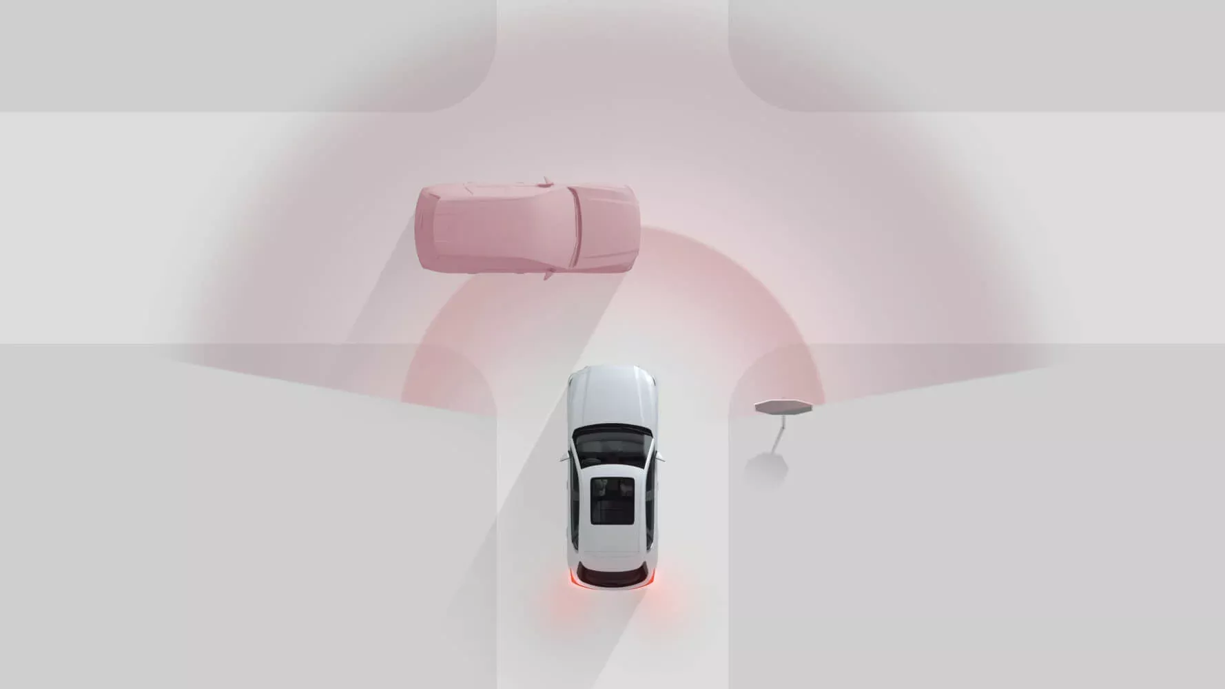 Smart City Brake Support Front illustration