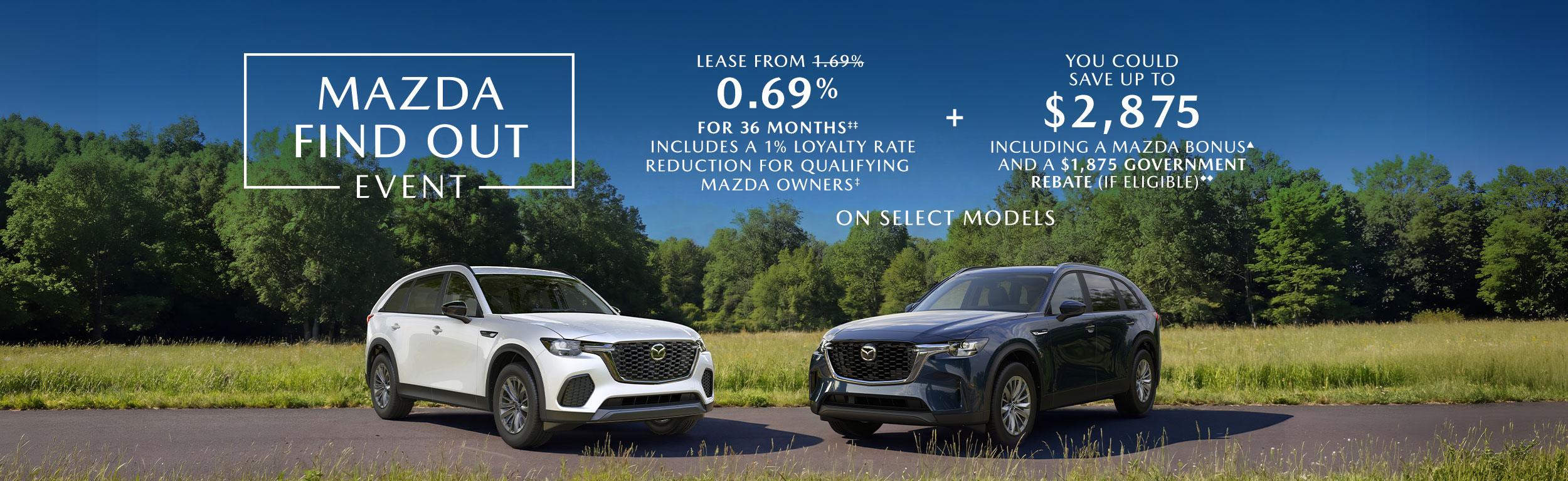 MAZDA FIND OUT - JULY EVENT