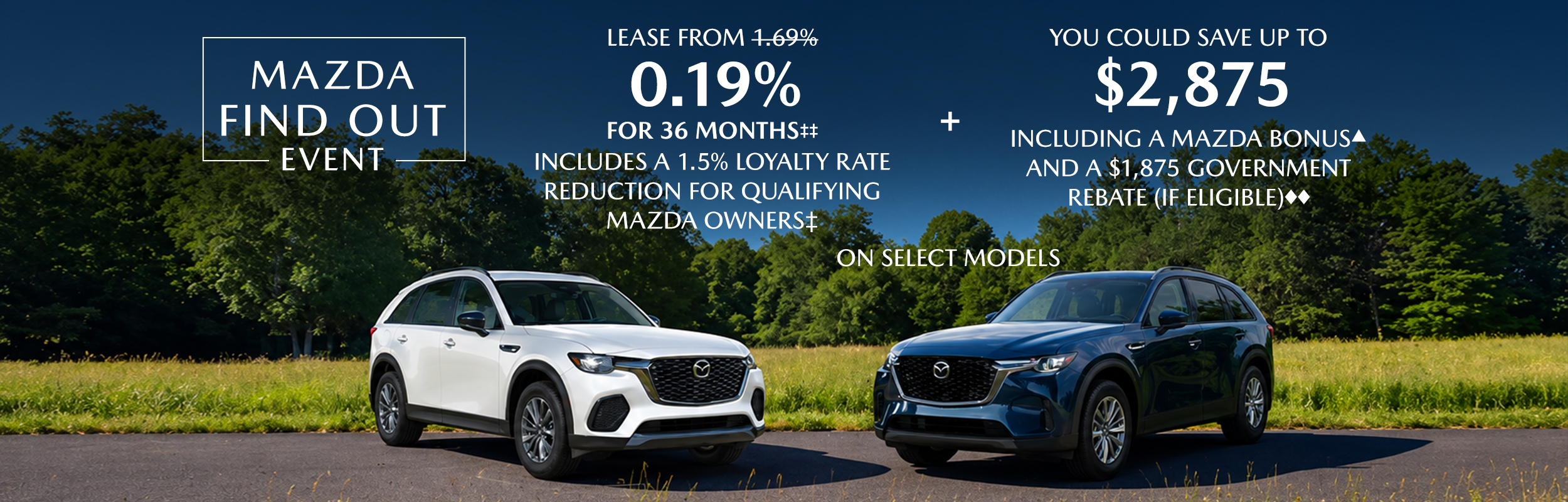 MAZDA FIND OUT - JULY EVENT
