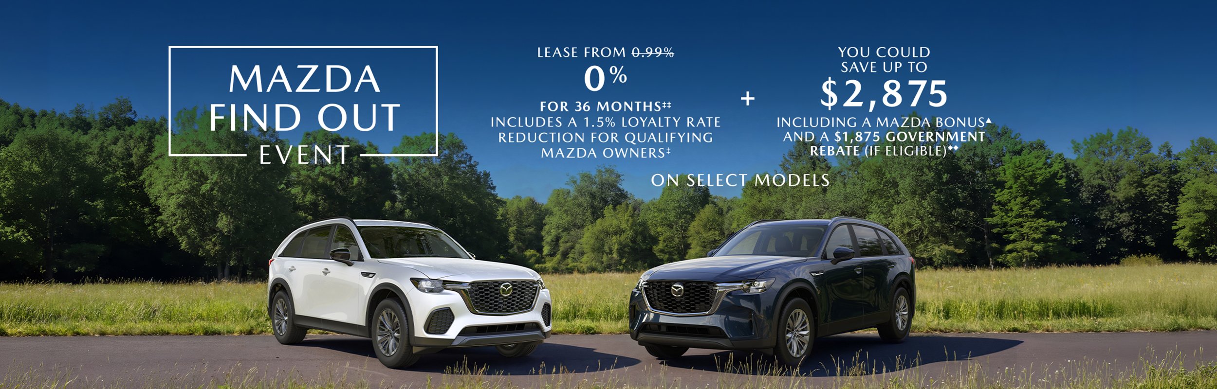 MAZDA FIND OUT - SEPTEMBER EVENT