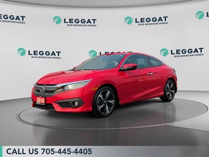 2016 Honda Civic Coupe 2dr CVT Touring|Rare Find|Great KM