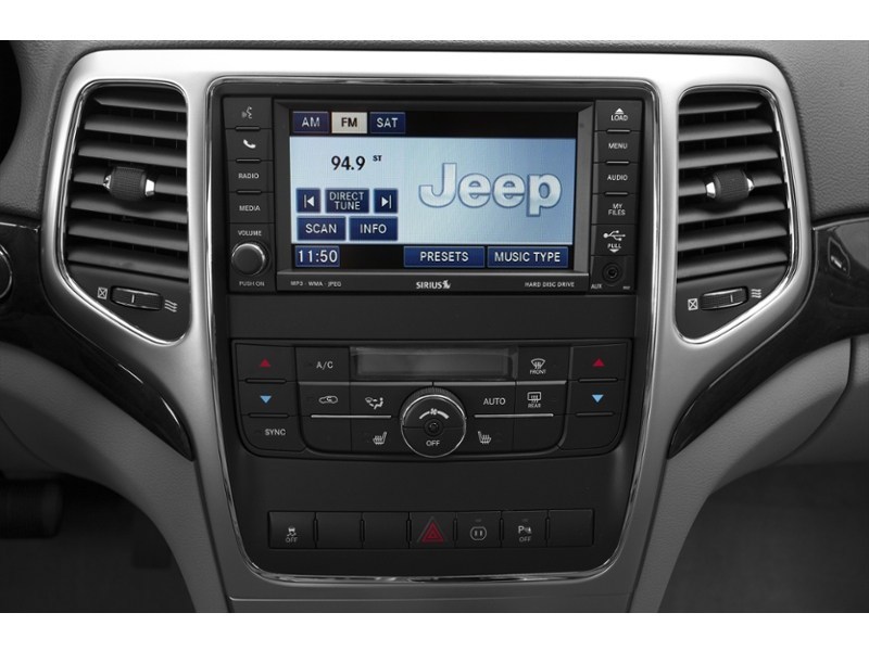 2012 Jeep Grand Cherokee 4WD 4dr Overland Interior Shot 2