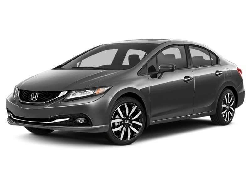 2015 Honda Civic Sedan 4dr Auto Touring Exterior Shot 1