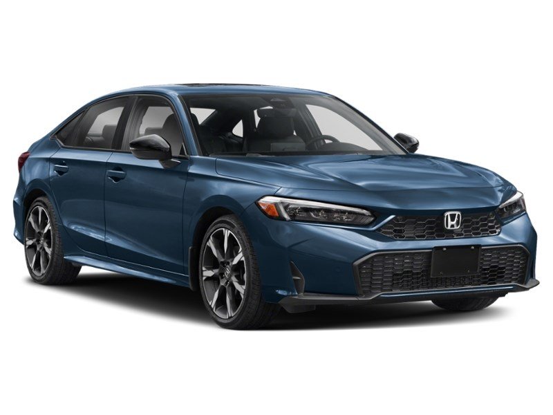 2025 Honda Civic Sedan Hybrid Sport Touring eCVT Exterior Shot 8