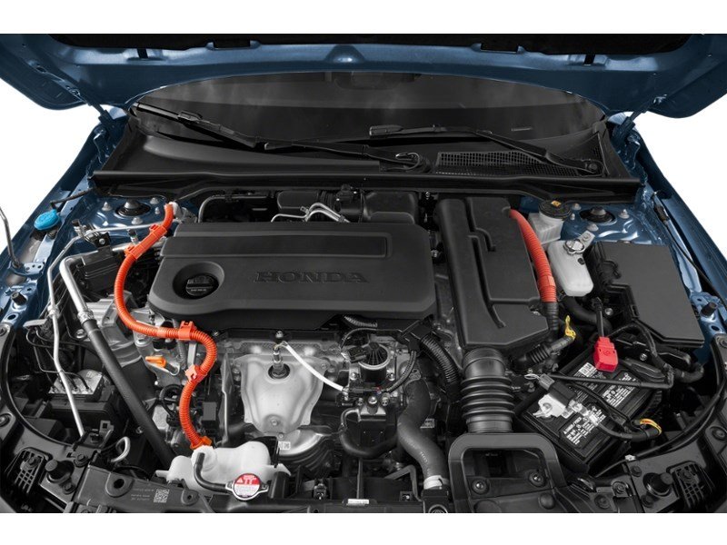 2025 Honda Civic Sedan Hybrid Sport Touring eCVT Exterior Shot 3
