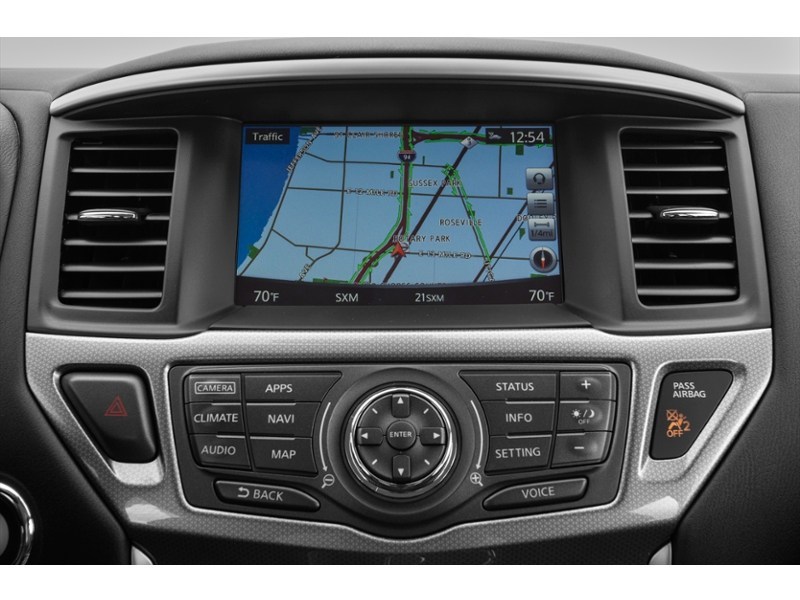 2017 Nissan Pathfinder 4WD 4dr SL Interior Shot 8