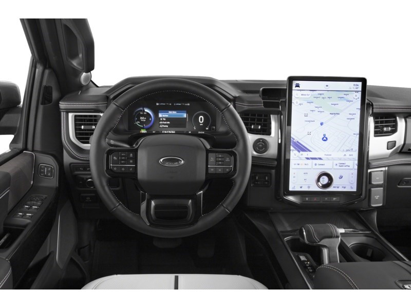 2023 Ford F-150 Lightning Platinum 4WD SuperCrew 5.5' Box Interior Shot 3