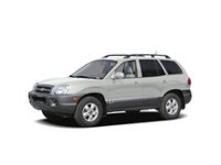 2006 Hyundai Santa Fe 4dr GL FWD 2.7L Auto Noble White  Shot 4