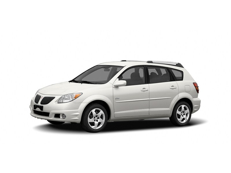 2006 Pontiac Vibe 4dr Wgn FWD Frosty (White)  Shot 3