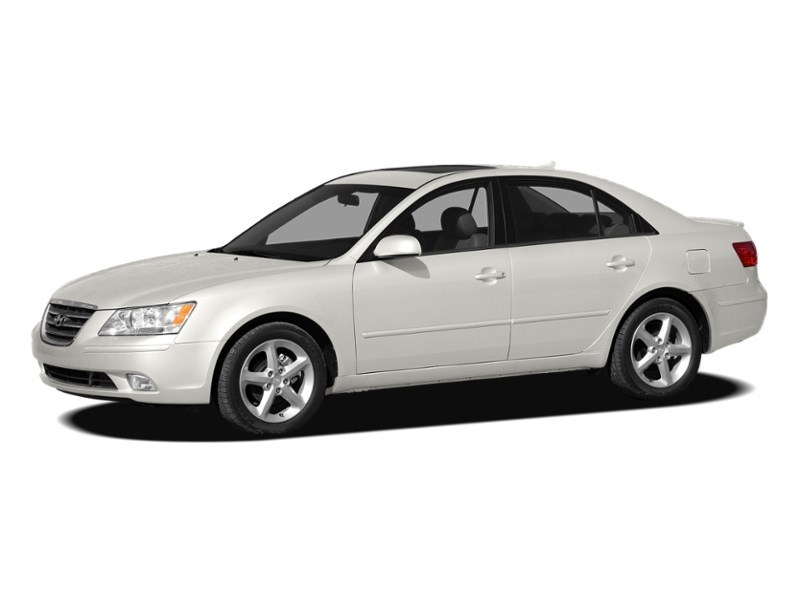 2009 Hyundai Sonata 4dr Sdn I4 Auto GL Powder White Pearl Mica  Shot 14