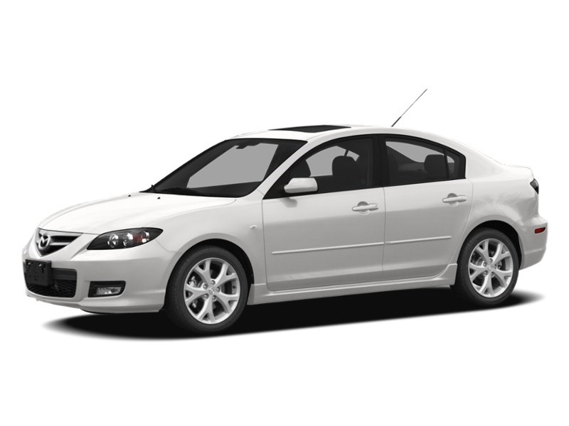 2009 Mazda Mazda3 4dr Sdn Auto GX Arctic White  Shot 4