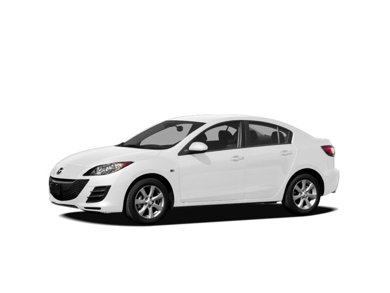 2010 Mazda Mazda3 4dr Sdn Man GX Crystal White Pearl  Shot 1