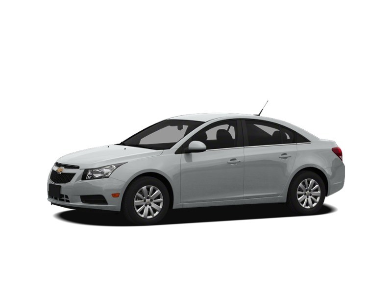 2011 Chevrolet Cruze 4dr Sdn LT Turbo w/1SA Silver Ice Metallic  Shot 2