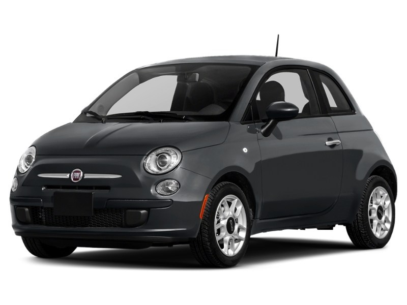 2015 FIAT 500 2dr HB Pop Granito Lucente (Granite Crystal)  Shot 7