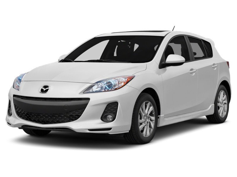 2012 Mazda Mazda3 Sport 4dr HB Sport Man GS-SKY Crystal White Pearl  Shot 4