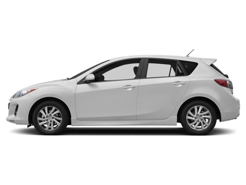 2012 Mazda Mazda3 Sport 4dr HB Sport Man GS-SKY Crystal White Pearl  Shot 3