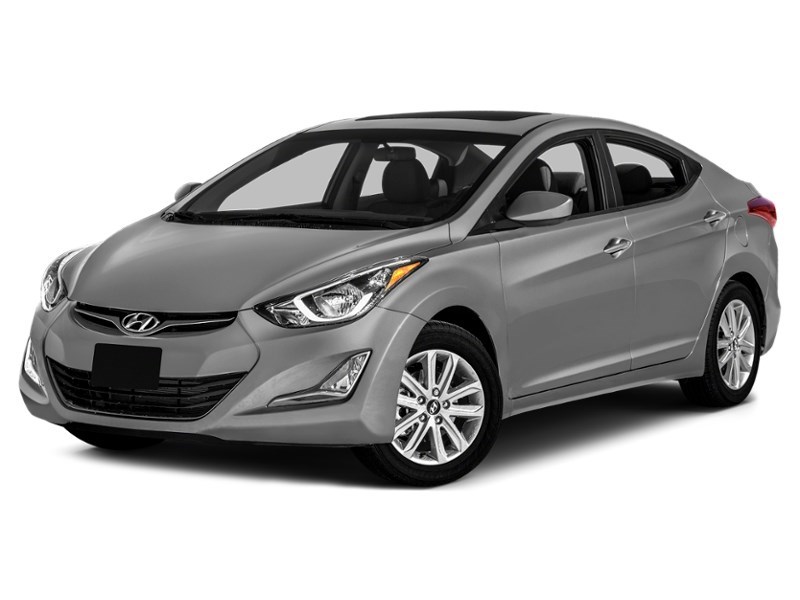 2015 Hyundai Elantra 4dr Sdn Auto GLS Shimmering Silver Metallic  Shot 10