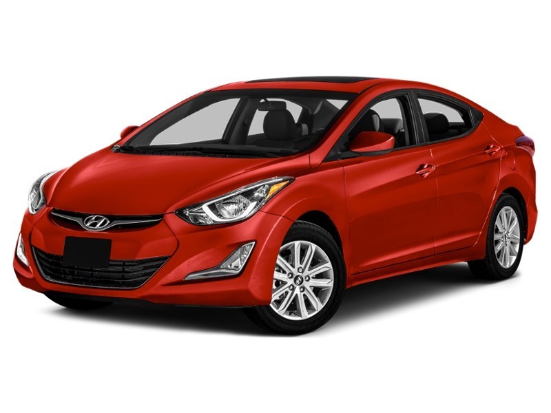 2014 Hyundai Elantra 4dr Sdn Auto Limited Geranium Red Metallic  Shot 34