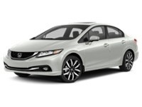 2015 Honda Civic Sedan 4dr Auto Touring Taffeta White  Shot 1