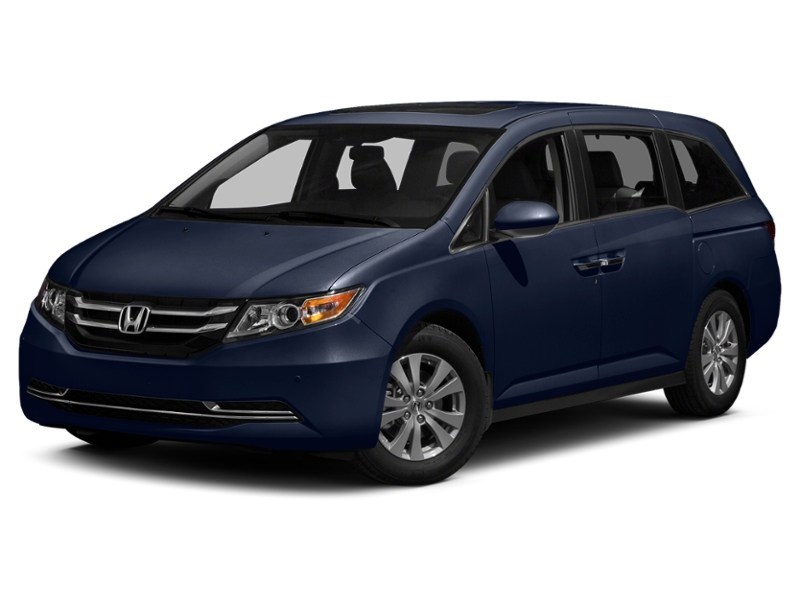 2015 Honda Odyssey 4dr Wgn EX-L w/Navi Obsidian Blue Pearl  Shot 7