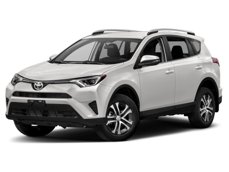2016 Toyota RAV4 AWD 4dr LE Alpine White  Shot 4