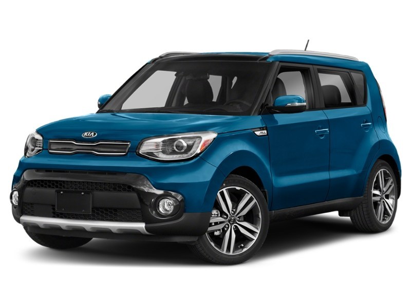 2018 Kia Soul EX Premium Auto Caribbean Blue  Shot 40