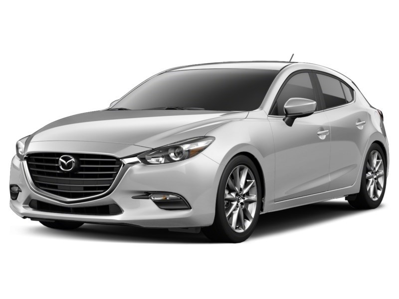 2018 Mazda Mazda3 Sport GS | AUTO | 2.0L | HTD SEATS | HTD STR WHL Snowflake White Pearl  Shot 1