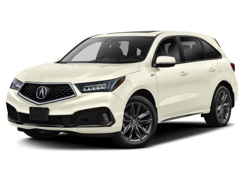 2019 Acura MDX A-Spec SH-AWD White Diamond Pearl  Shot 4