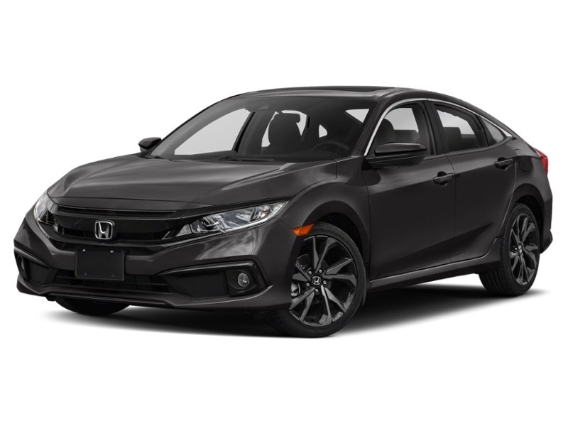 2020 Honda Civic Sedan Sport CVT Modern Steel Metallic  Shot 1