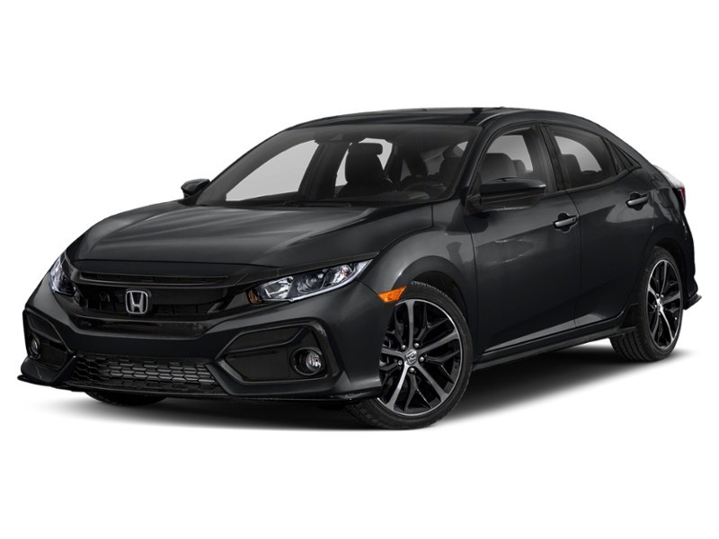 2020 Honda Civic Hatchback Sport CVT Polished Metal Metallic  Shot 19
