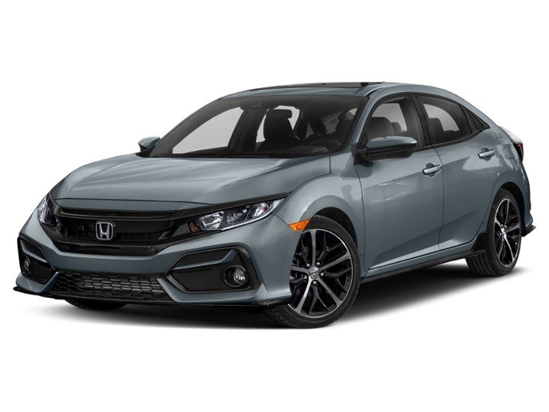 2020 Honda Civic Hatchback Sport CVT Sonic Grey Pearl  Shot 20