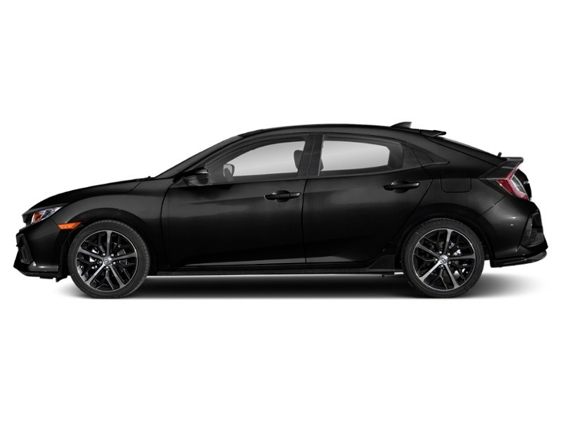 2020 Honda Civic Hatchback Sport CVT Crystal Black Pearl  Shot 17