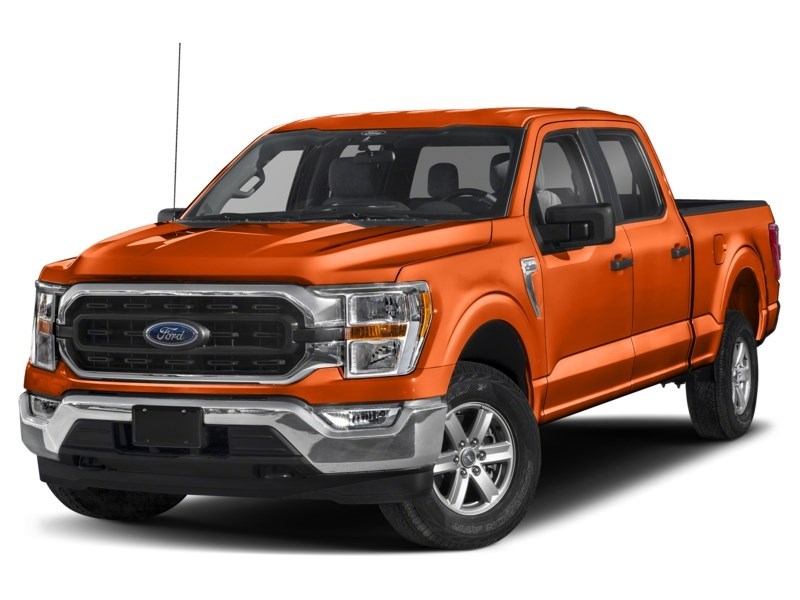 2023 Ford F-150 XLT 4WD SuperCrew 5.5' Box Orange  Shot 45
