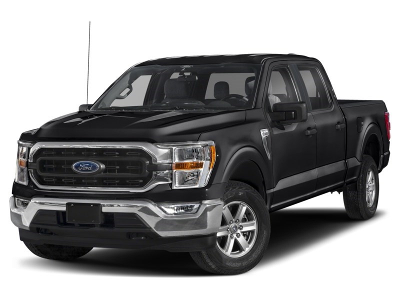 2022 Ford F-150 XLT 4WD SuperCrew 5.5' Box Agate Black Metallic  Shot 1