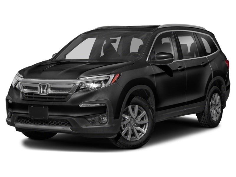 2021 Honda Pilot EX-L Navi AWD Crystal Black Pearl  Shot 16