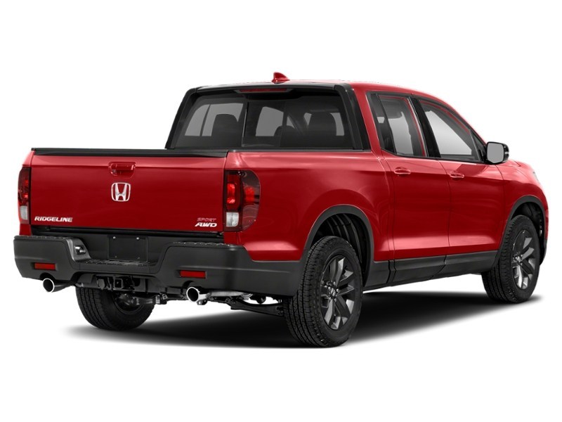 2021 Honda Ridgeline Sport AWD Radiant Red Metallic II  Shot 2
