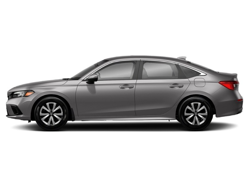 2022 Honda Civic Sedan LX CVT Lunar Silver Metallic  Shot 4
