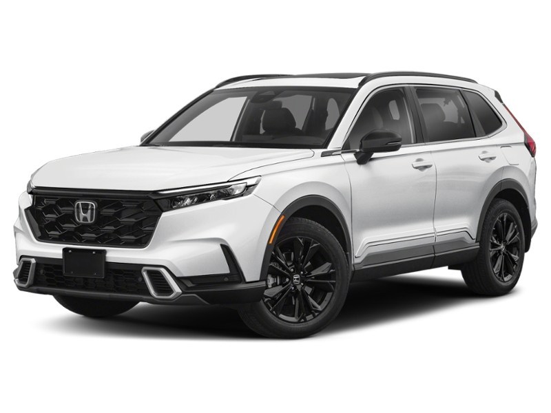2024 Honda CR-V Hybrid Touring AWD Platinum White Pearl  Shot 4
