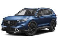 2025 Honda CR-V Hybrid Touring AWD Canyon River Blue Metallic  Shot 4