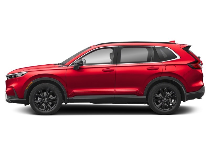 2024 Honda CR-V Hybrid Touring AWD Radiant Red Metallic  Shot 3