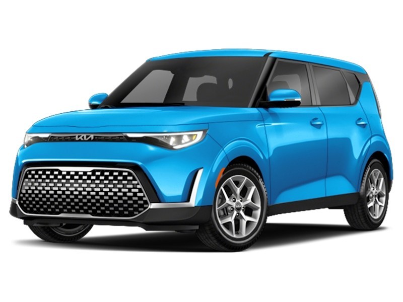 2023 Kia Soul SOUL EX/CPO/HTD STEERING Surf Blue  Shot 2