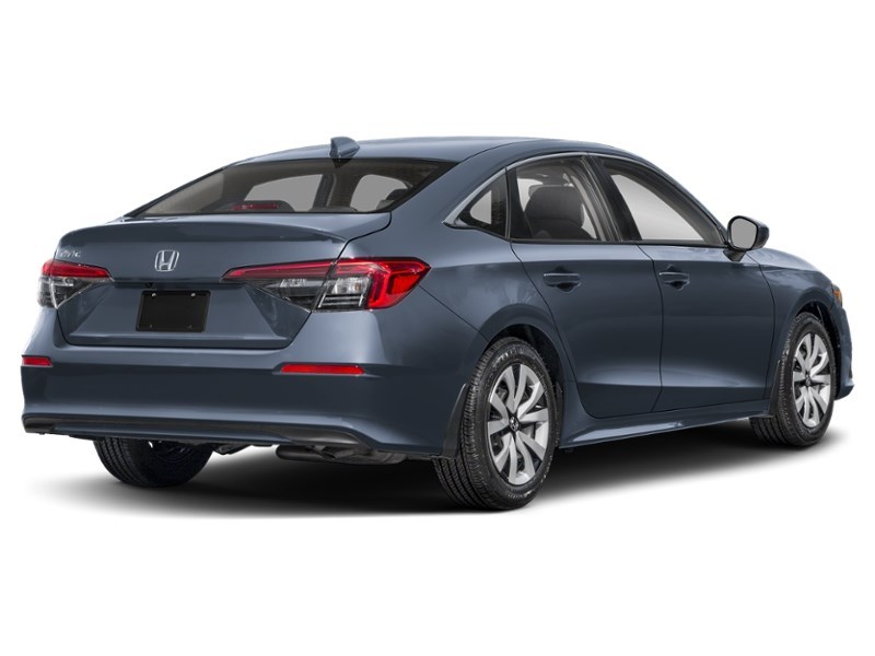 2024 Honda Civic Sedan LX-B CVT Meteoroid Grey Metallic  Shot 4