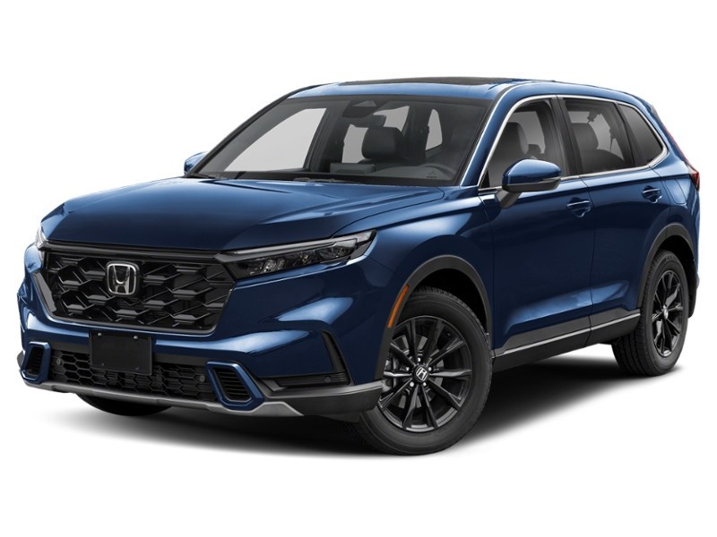 2025 Honda CR-V Hybrid EX-L AWD Canyon River Blue Metallic  Shot 4