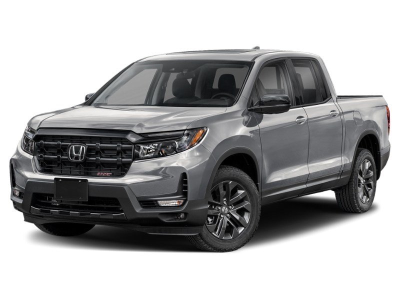 2026 Honda Ridgeline Sport AWD Solar Reflection Silver Metallic  Shot 4