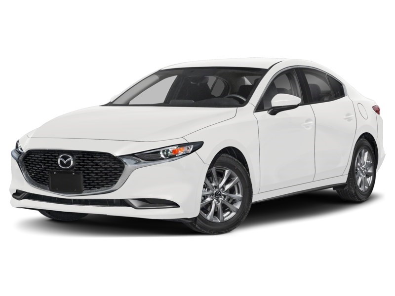 2026 Mazda Mazda3 GX FWD Snowflake White Pearl  Shot 4