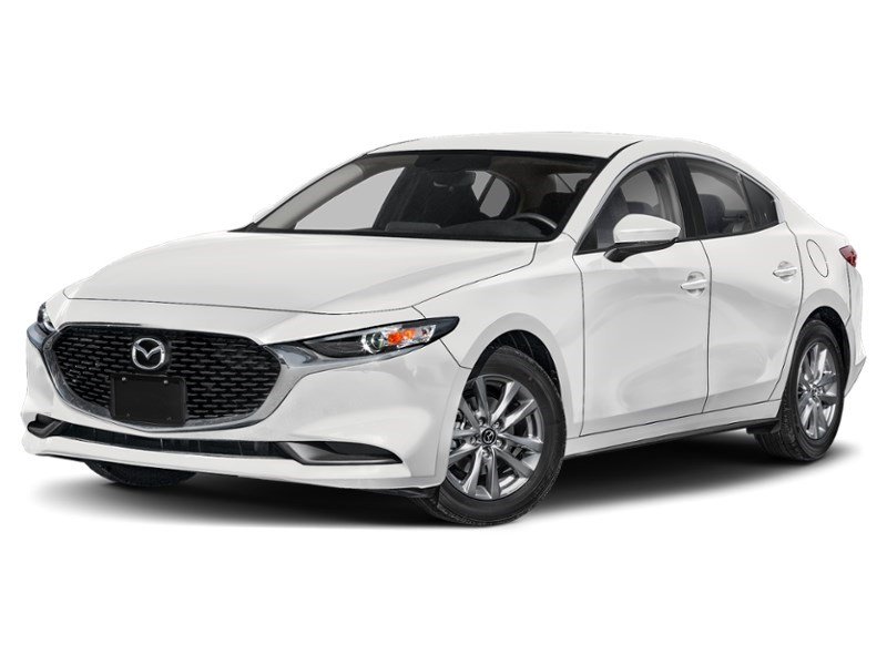 2026 Mazda Mazda3 GX FWD Snowflake White Pearl  Shot 4