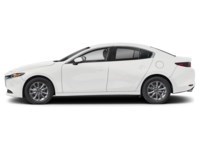 2026 Mazda Mazda3 GX FWD Snowflake White Pearl  Shot 3